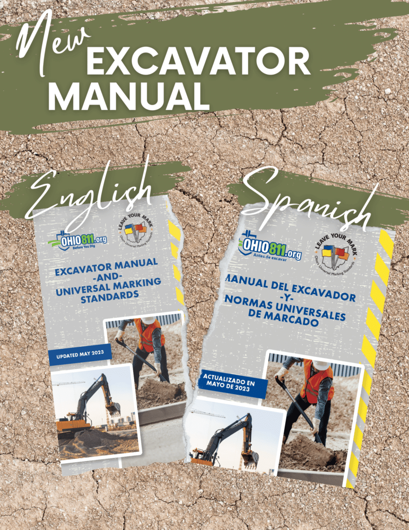 Excavator Manual now available in both English and Spanish